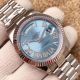 Swiss 3255 Rolex Day-Date II SS Fluted Bezel Ice Blue Dial Fake Watch - NEW (4)_th.jpg